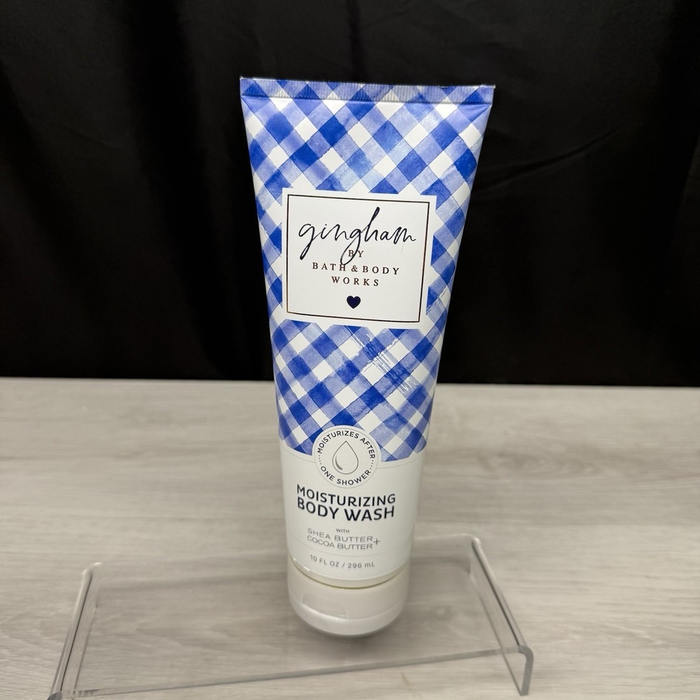 Bath & Body Works Gingham Moisturizing Body Wash Shower Gel Soap 10 oz NEW